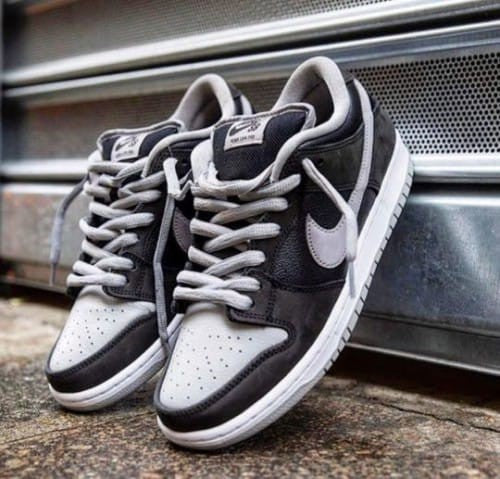 Nike SB Dunk Low Pro J Pack Shadow Black Grey – LUXZILLA