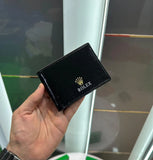 Rolex Black Wallet