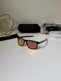 Oakley Black Red Shaded