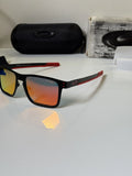 Oakley Black Red Shaded