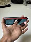 Oakley Black Red Shaded