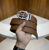 Diesel Premium Imported Belt Autolock Brown