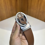 Diesel Premium Imported Belt Autolock Brown