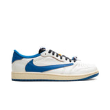 Nikee Air Jordan Retro 1 X Travis Scott Fragment Heat Of White
