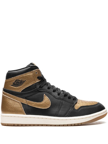 Air Jordan 1 Retro High OG Black And Gold