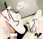 Nike Air Force 1 React White Black Red