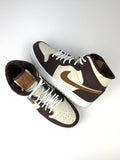 Air Jordan 1 Mid Brown Basalt Oatmeal Mocha