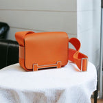 Hermes Geta Orange Premium With Box