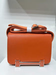 Hermes Geta Orange Premium With Box