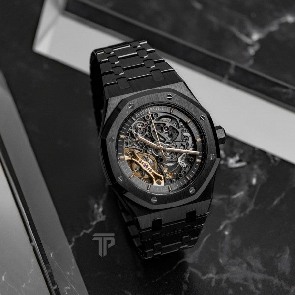 black audemars piguet skeleton