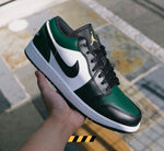 Nike Air Jordan Retro 1 Low Green Toe