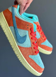 Nike SB Dunk Low Pro Orange Emerald Rise