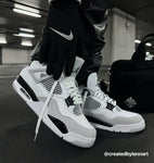 Nike Air Jordan Retro 4 Military Black [ SEMI UA QUALITY ]