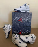 Nike Air Jordan Retro 4 Midnight Navy [ SEMI UA QUALITY ]