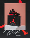 Nike Air Jordan Retro 4 Thunder Red [ SEMI UA QUALITY ]
