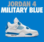 Nike Air Jordan Retro 4 Military Blue [ SEMI UA QUALITY ]