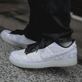 Nike Dunk Low Clot x Fragment White