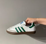 Adidas Samba White Green