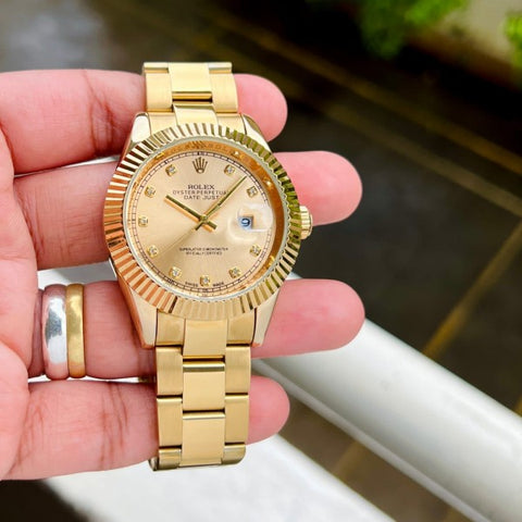 Rolex Oyster Perpetual Date Just Gold