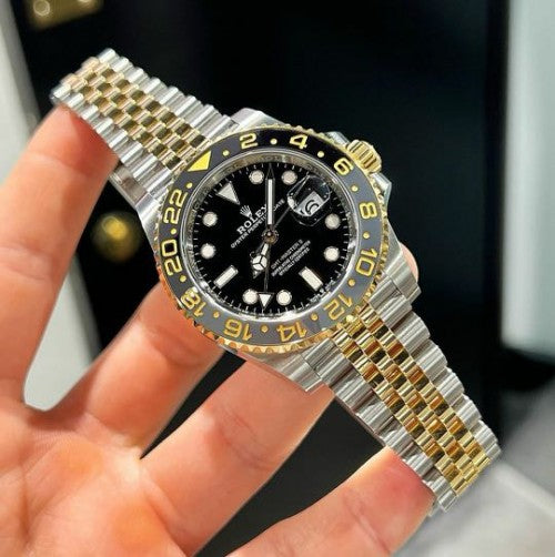 Rolex GMT Master Gold Silver – LUXZILLA - Main Image
