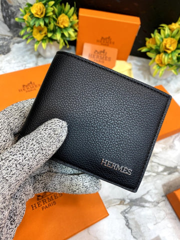 Hermes Black Wallet