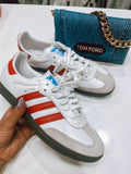 Adidas Samba White Red