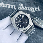 Audemars Piguet Royal Oak Quartz Silver Black