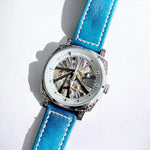 Roger Dobuis Skeleton Automatic blue