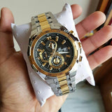 Casio Edifice Efr539 Silver Gold