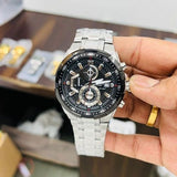 Casio Edifice Efr539 Silver Black