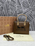 Coach Brown C73 Ace Tote