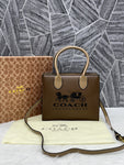 Coach Brown C73 Ace Tote