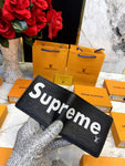 Louis Vuitton X Supreme Black White