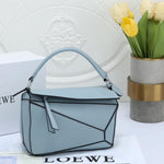 Loewe Puzzle Handbag Blue Premium