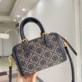 Tory Burch Blue Boston Bag