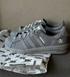 Neighborhood x Adidas Superstar Grey