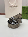 Gucci Premium Belt G-004 Silver Flower