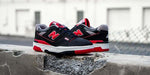 New Balance 550 Black Red Bred SHOES