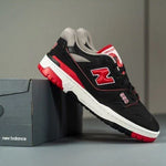 New Balance 550 Black Red Bred SHOES