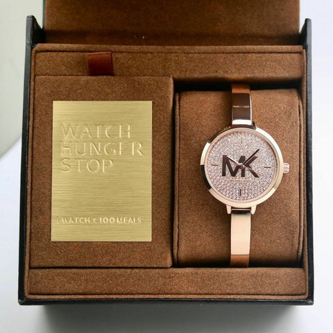 Michael Kors Charley Pave Rose Gold