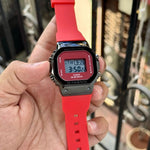 G Shock Gms5600 Red Black