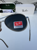 Rayban 4414 Silver Grey Aviator