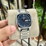 Tissot Day Date Silver Blue