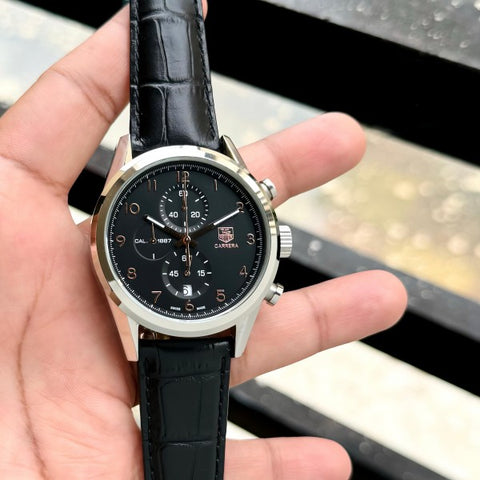 Tag Heuer Carrera Calibre 1887 Japan Silver Black