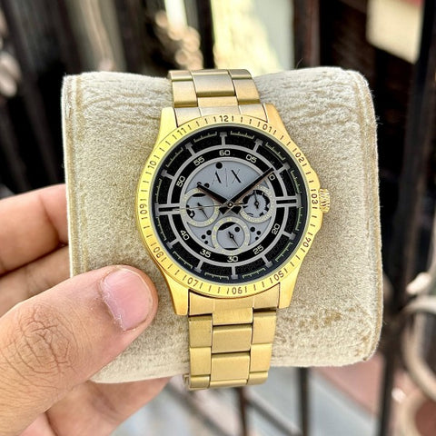 Armani Exchange Hampton Gold