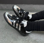 Adidass Samba X Atmos Tuxedo Silver