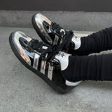 Adidass Samba X Atmos Tuxedo Silver