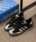 Adidass Samba X Atmos Tuxedo Silver