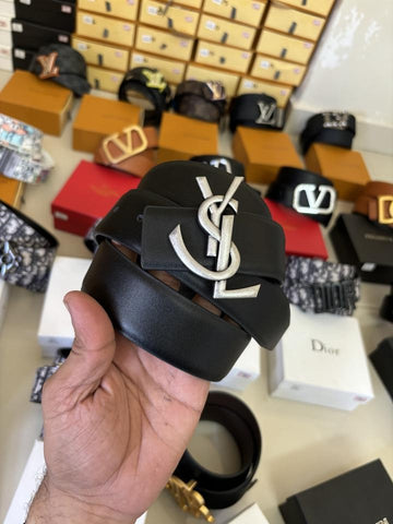 YSL Silver Black