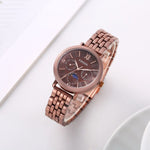 Fossil Es3121 Jacqueline Sun Moon Brown